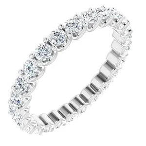 Platinum 7/8 CTW Diamond Eternity Band