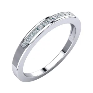 Platinum Anniversary Band, Size 6