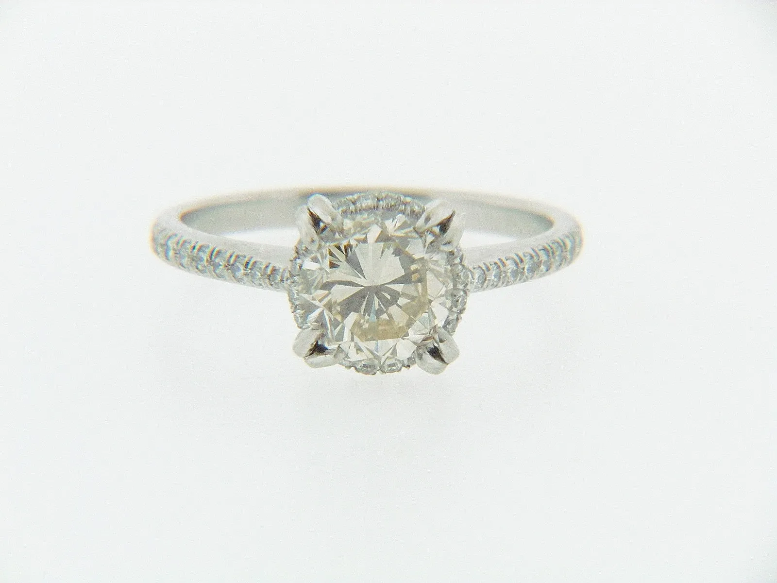 PLATINUM DIAMOND SOLITAIRE RING
