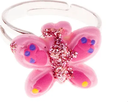 Princess Cupcake Butterfly Rings