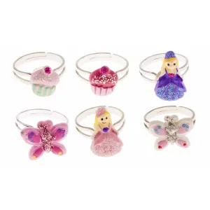 Princess Cupcake Rings