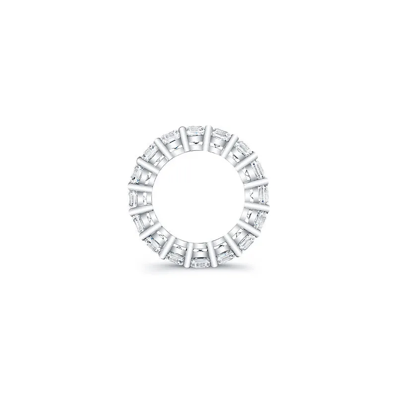 Princess Cut Diamond Eternity Ring 7.50CTW G/SI1