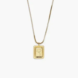 Pura Vida - Enamel Stripe Pendant Necklace Gold
