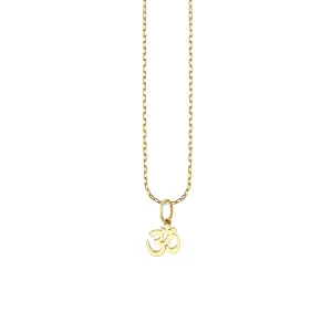 Pure Gold Tiny Om Charm