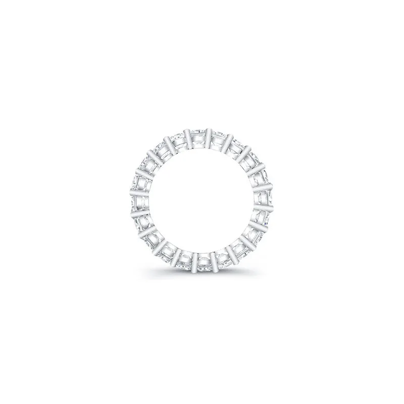 Radiant Cut Diamond Eternity Ring - 5.00CTW F/VS2