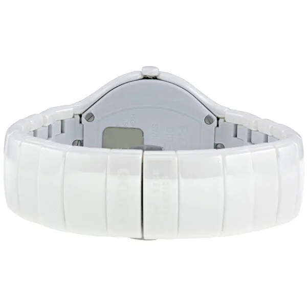Rado True White Dial Creamic Ladies Watch R27695712