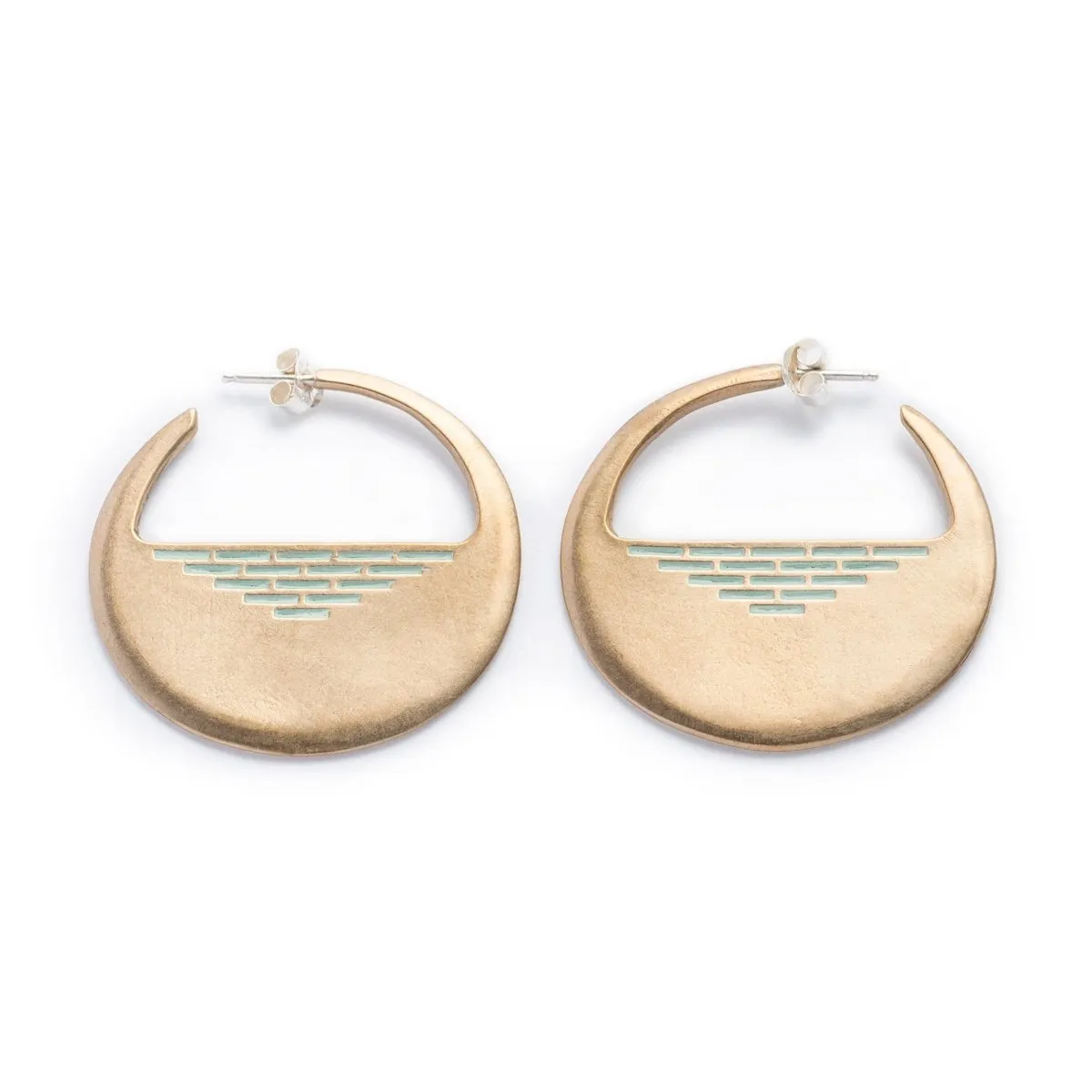 Recast Portsmouth Hoop earrings