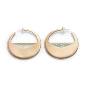 Recast Portsmouth Hoop earrings