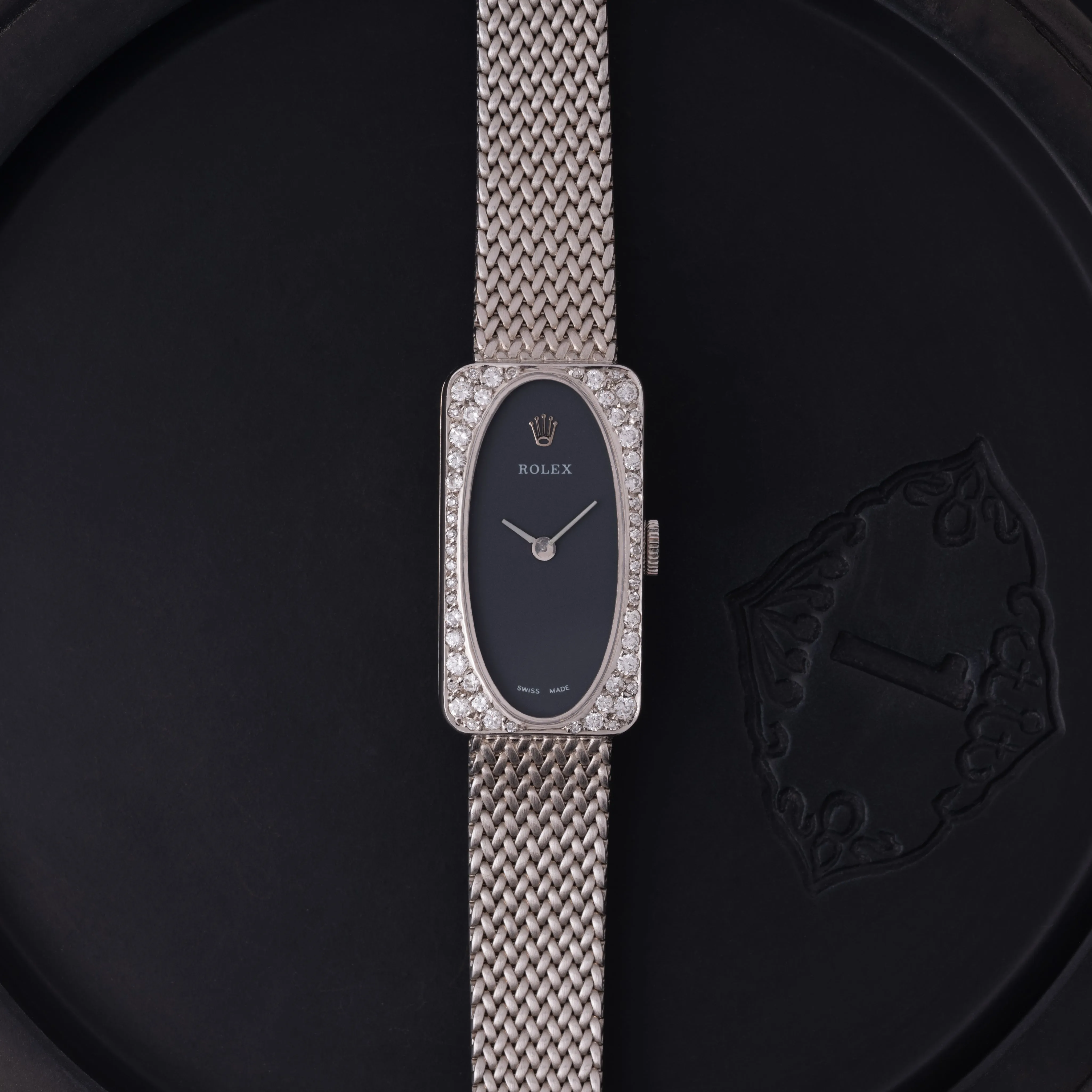ROLEX CELLINI 18 KARAT WHITE GOLD DIAMONDS