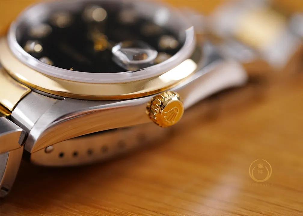 Rolex Datejust 16203 Two Tone Diamond