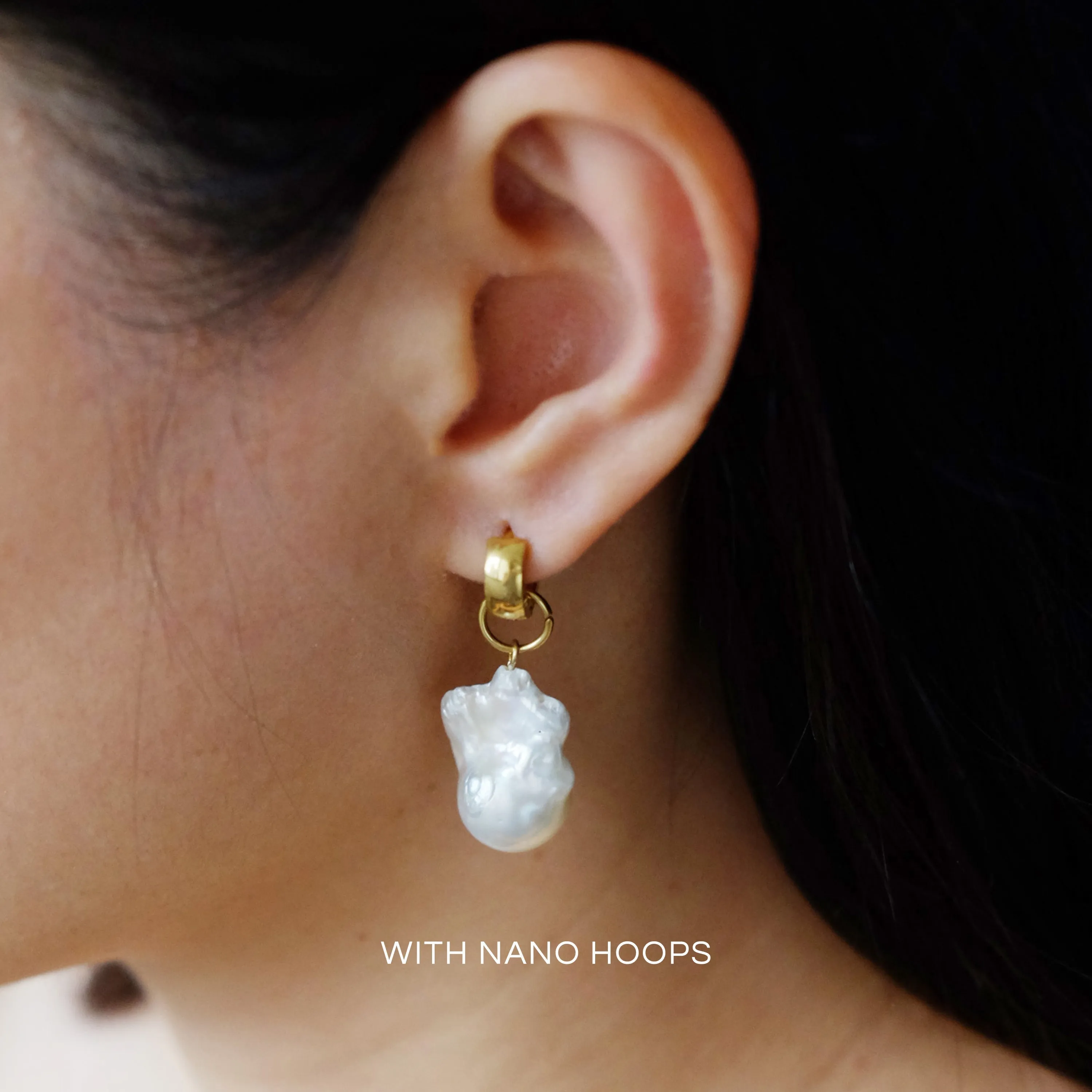 Roque Charms in Pearl