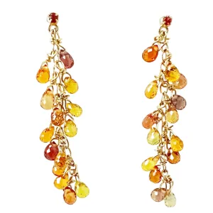 Sapphire Chandelier Earrings