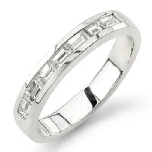 Seven Stone Diamond Half Eternity Ring