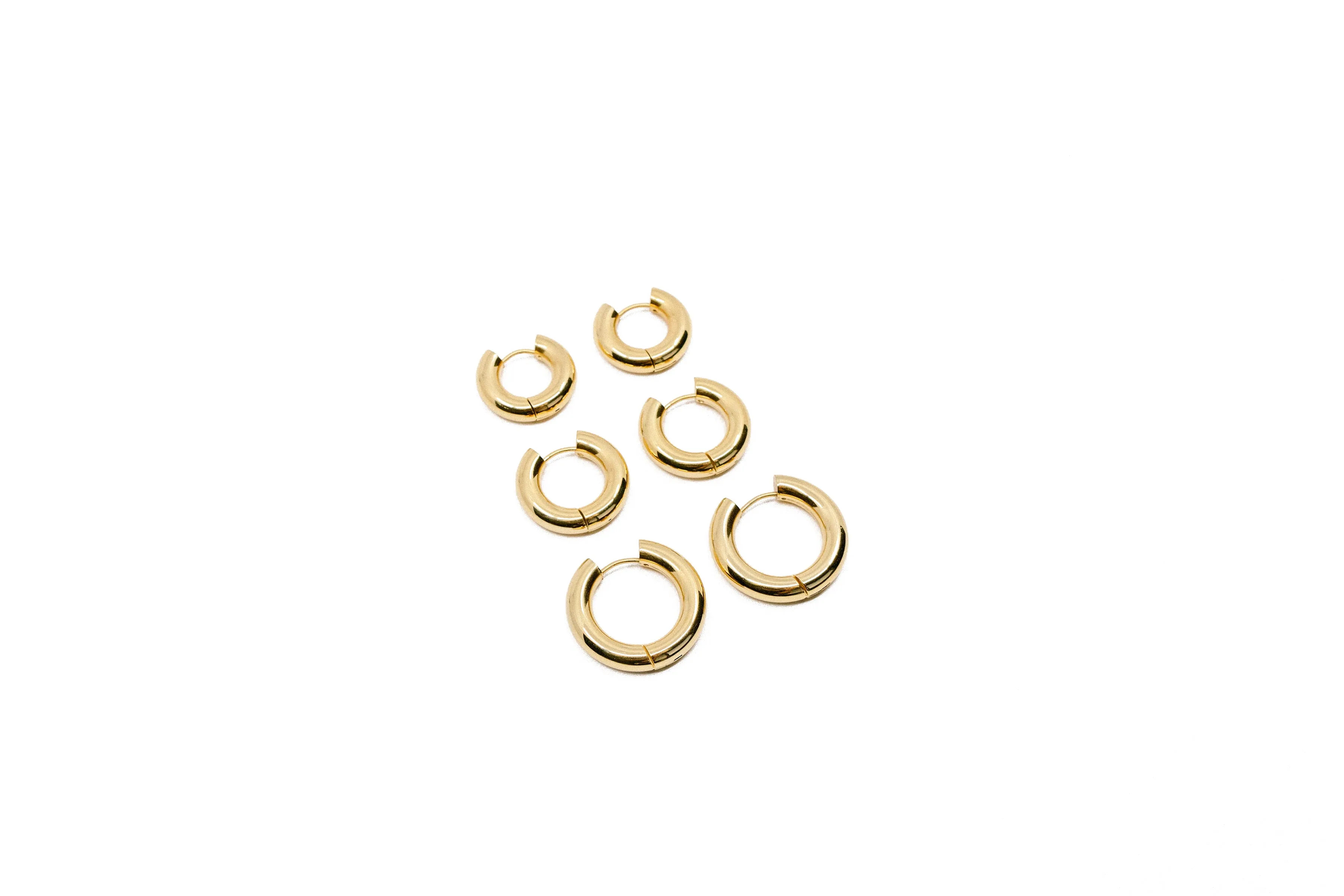 SIA HOOPS MEDIUM - GOLD