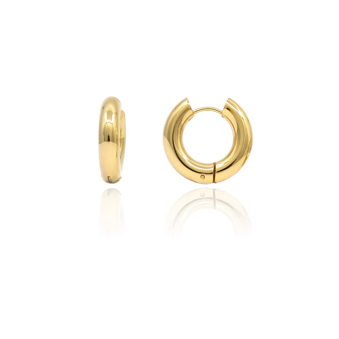 SIA HOOPS MEDIUM - GOLD