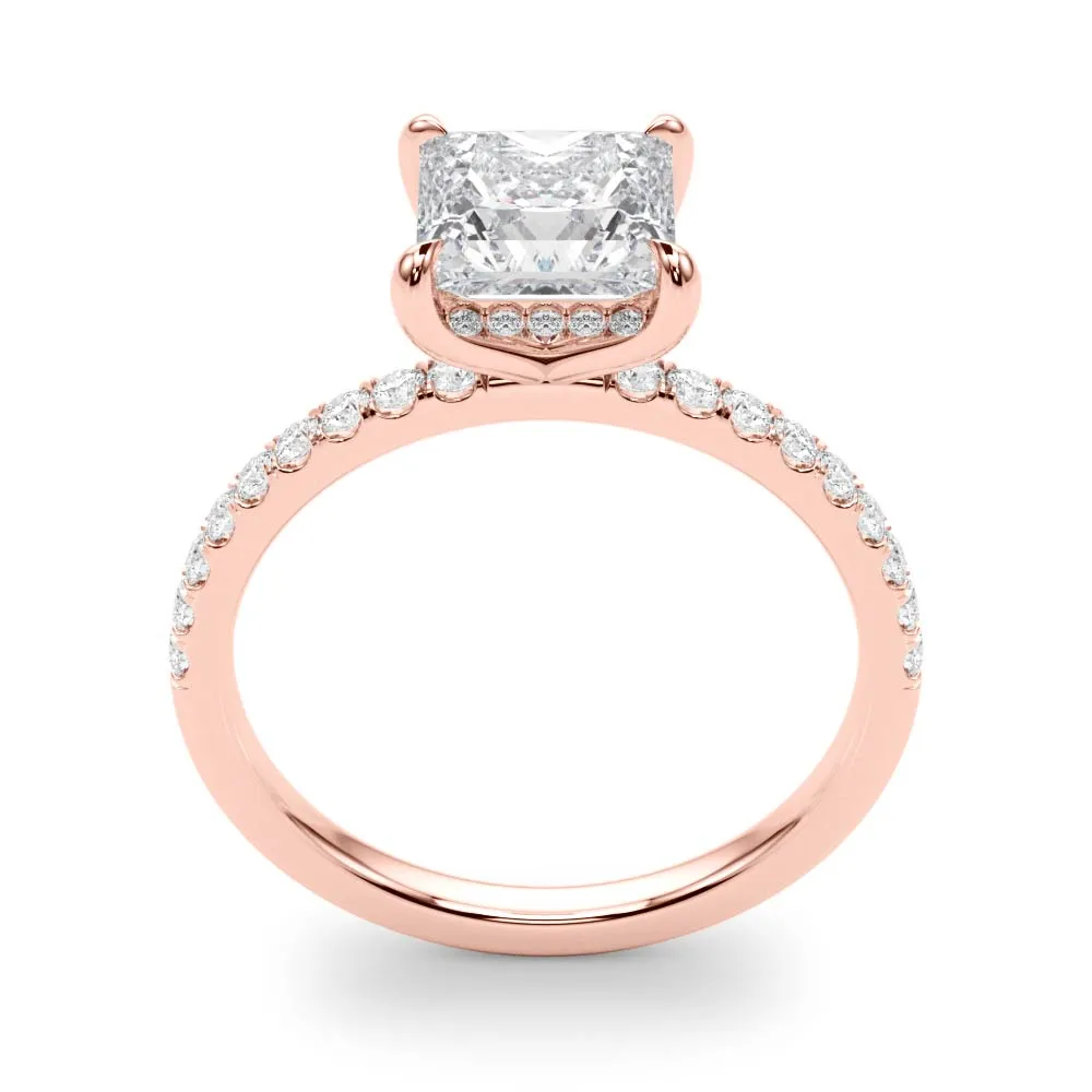 Single Row Princess Cut Center - TN51161-E