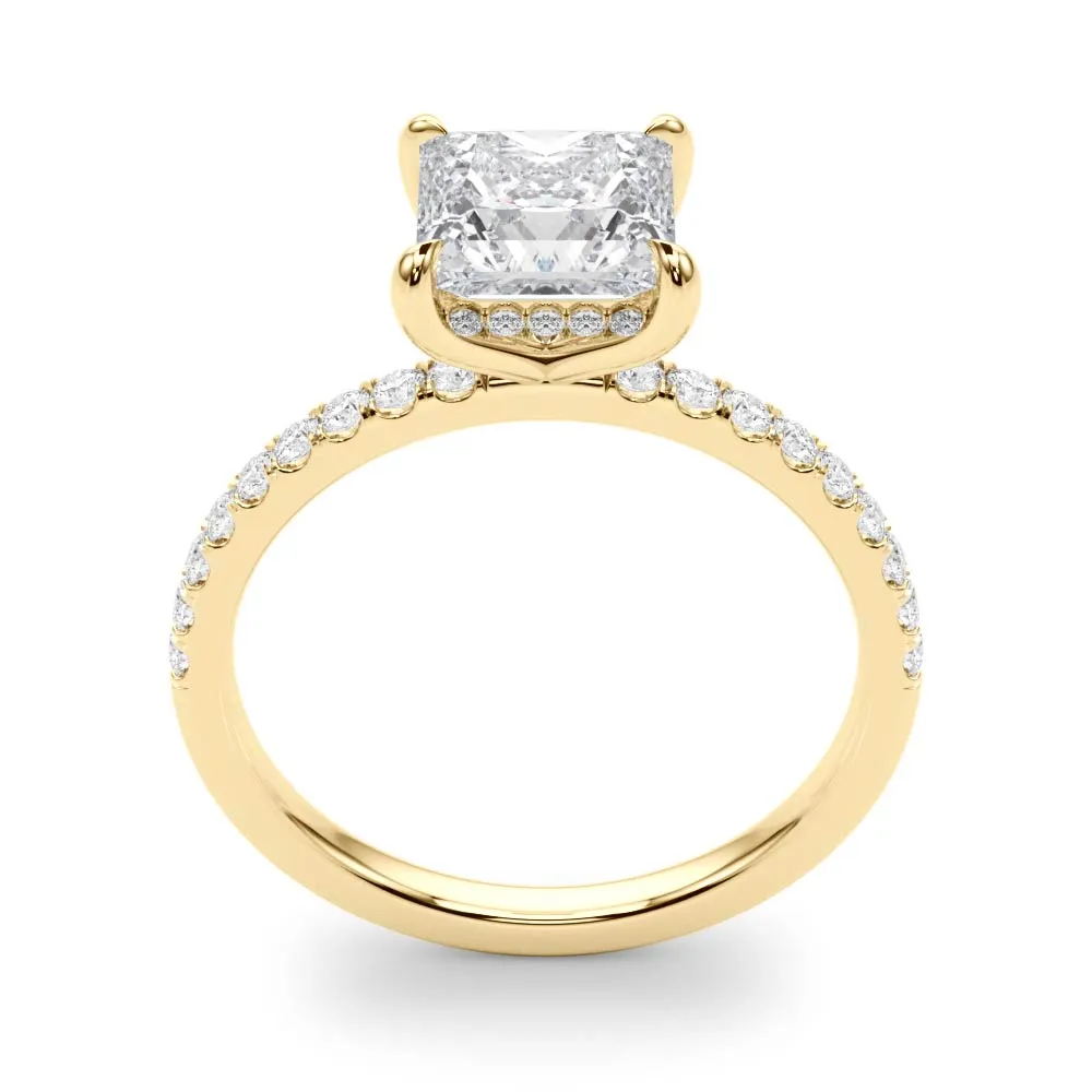Single Row Princess Cut Center - TN51161-E
