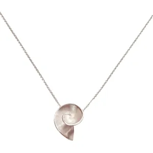 Small Swirl Pendant (gold/silver)