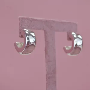 SMALL THICK HOOPS