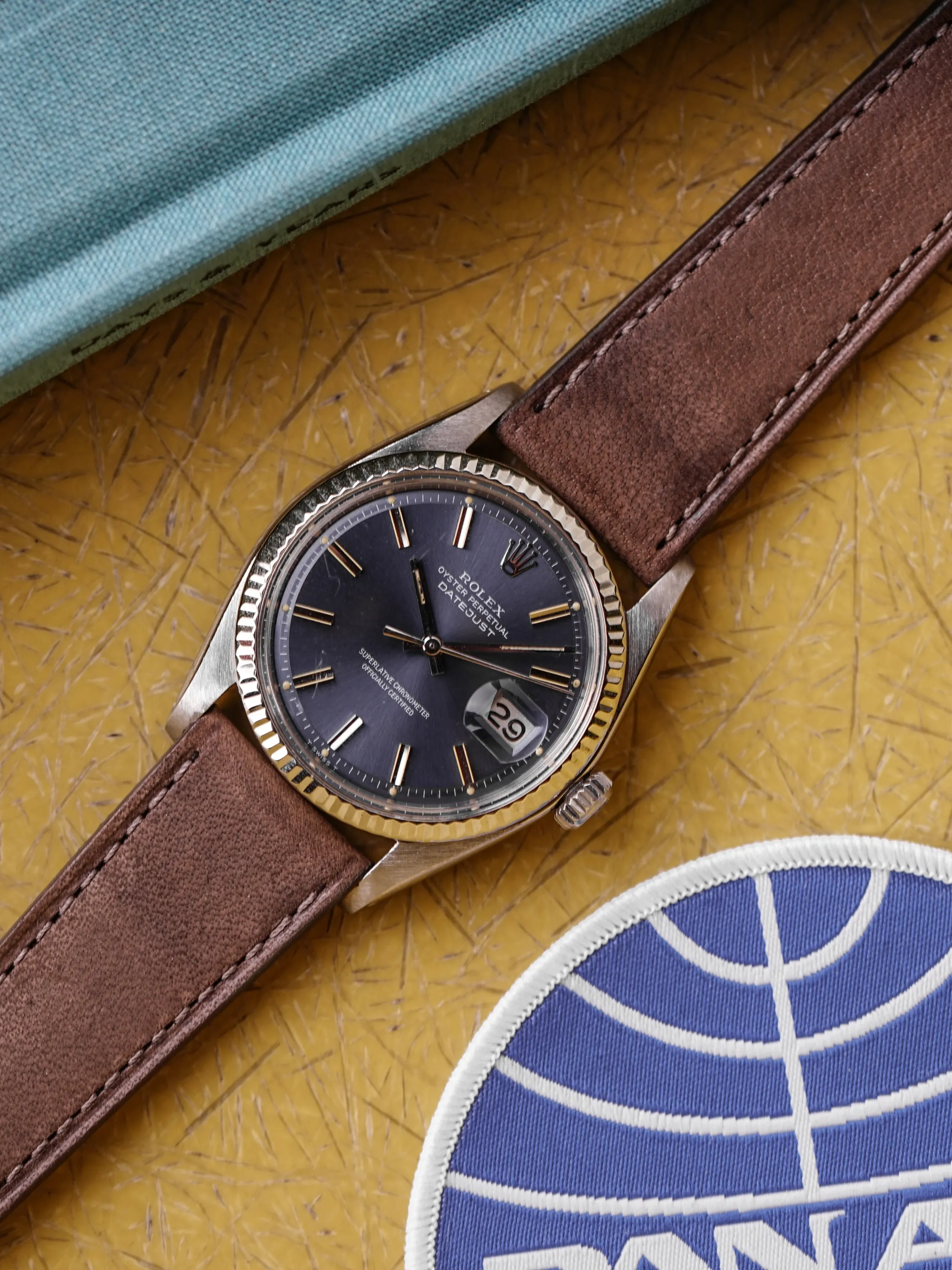 Smooth Calfskin Watch Strap - Stampede