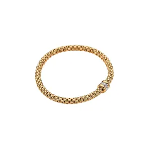 Solo 18Kt Yellow & White Gold Bracelet