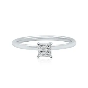 Sovereign Princess Cut Diamond Ring