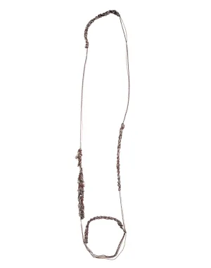 Spaced Bare Chain in Ash   Iris