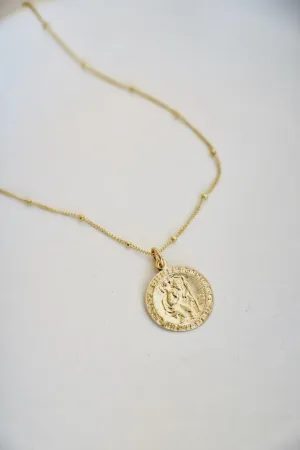 St.Christopher Necklace CN1495G