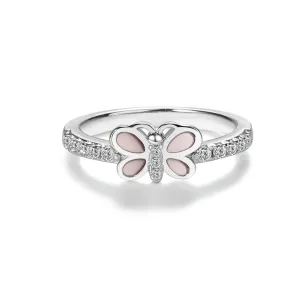 Sterling Silver Butterfly Ring