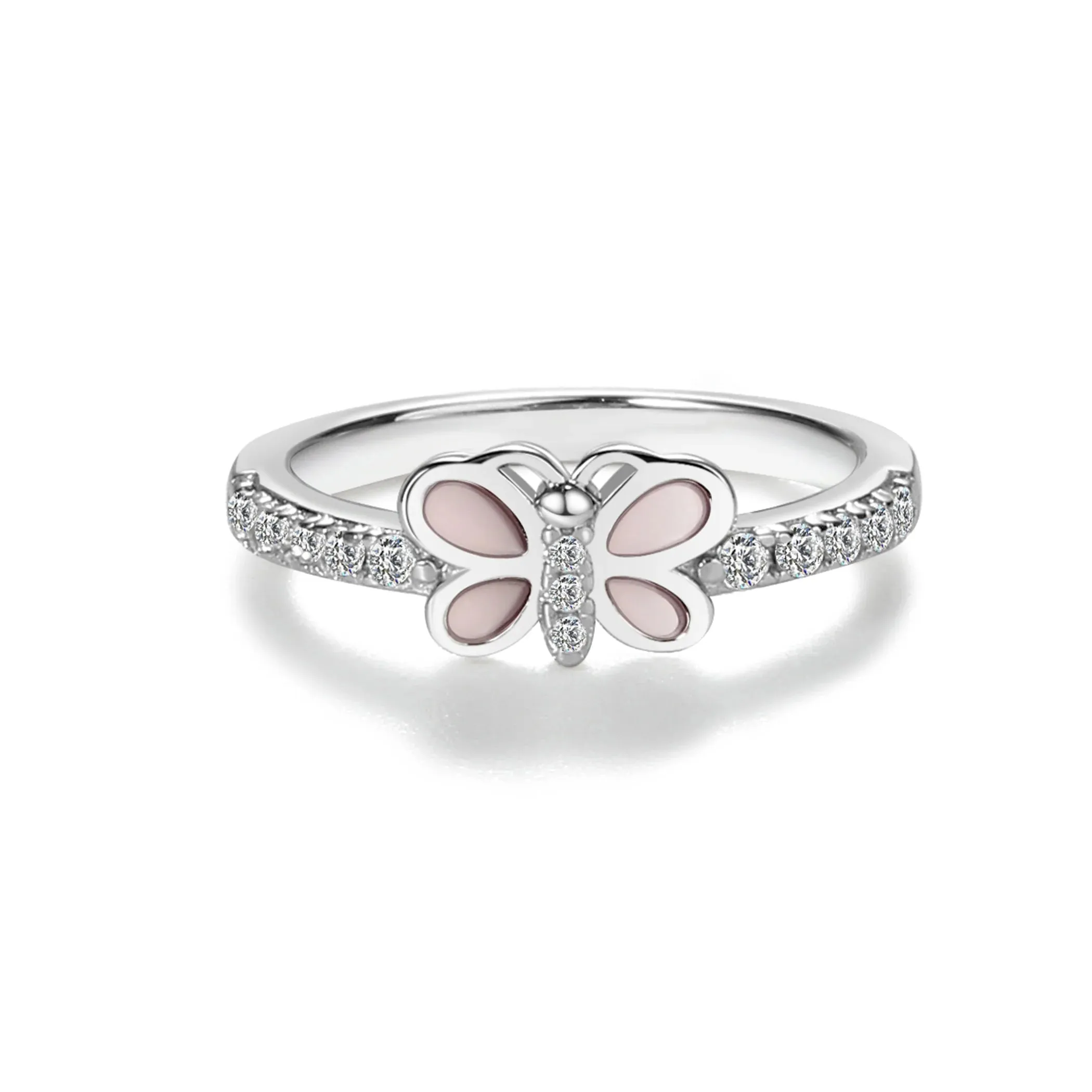 Sterling Silver Butterfly Ring