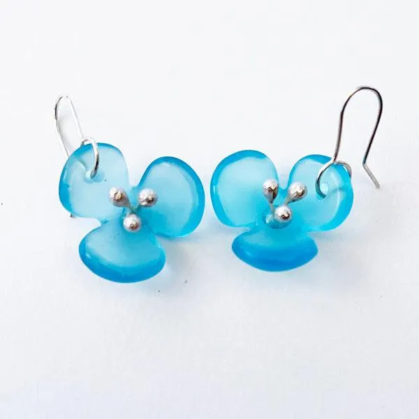Stone Arrow Bombay Sapphire Gin Petal Earrings