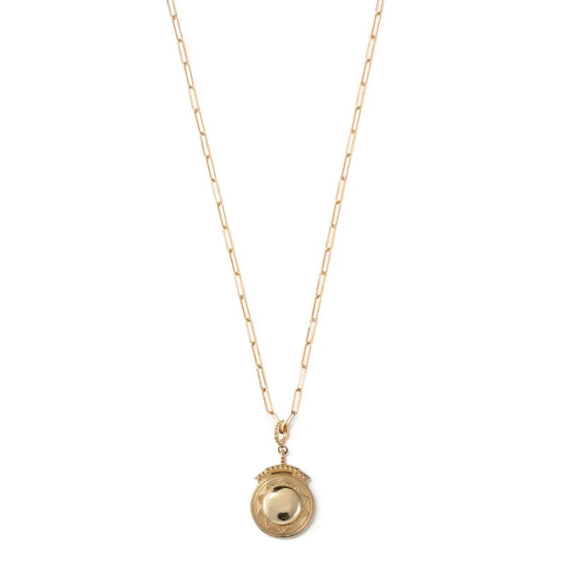 Sundial Charm Necklace