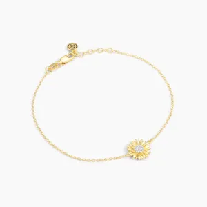 Sunflower Chain Bracelet
