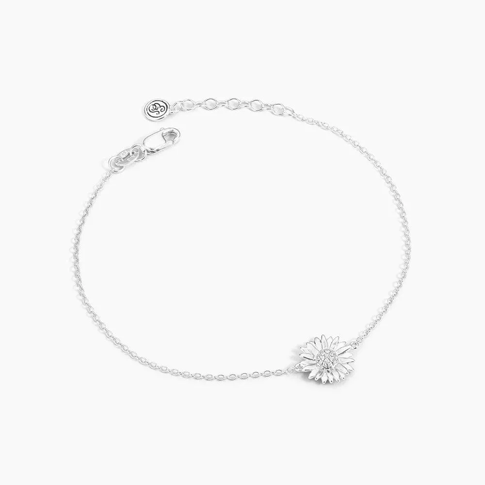 Sunflower Chain Bracelet