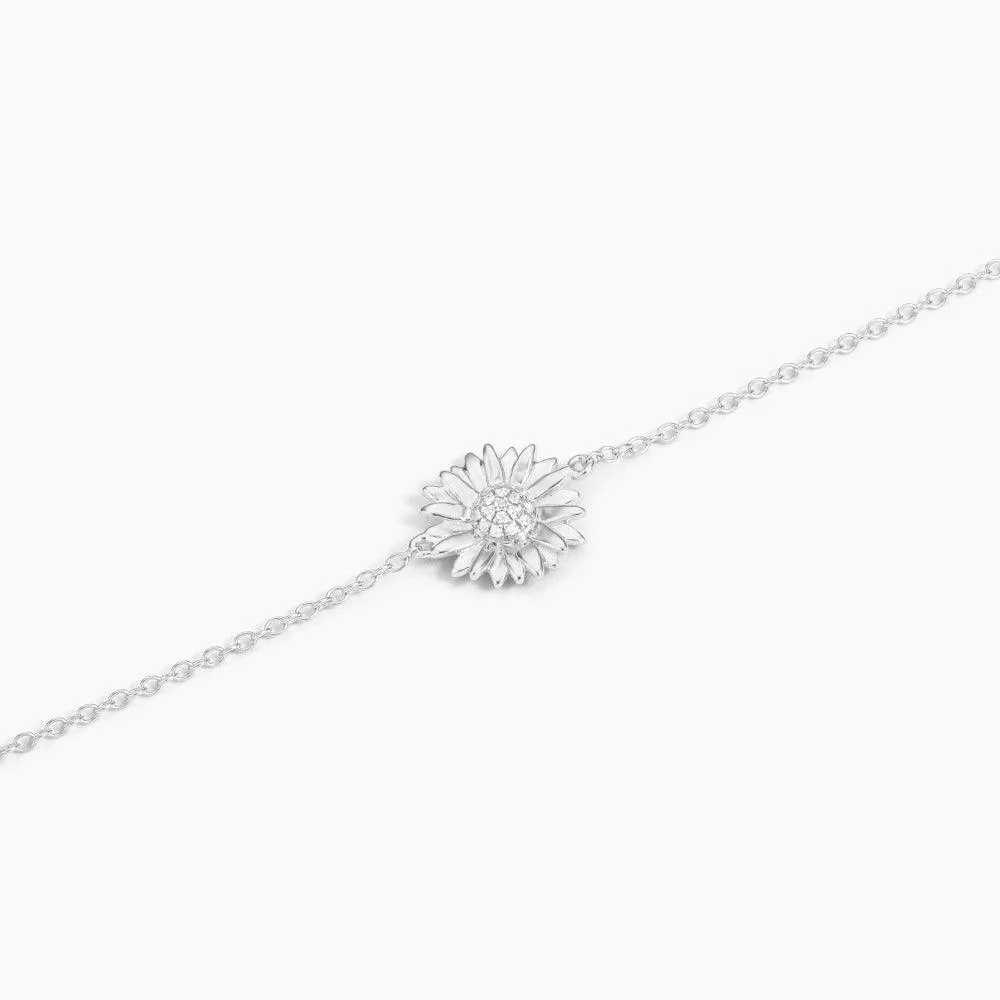 Sunflower Chain Bracelet