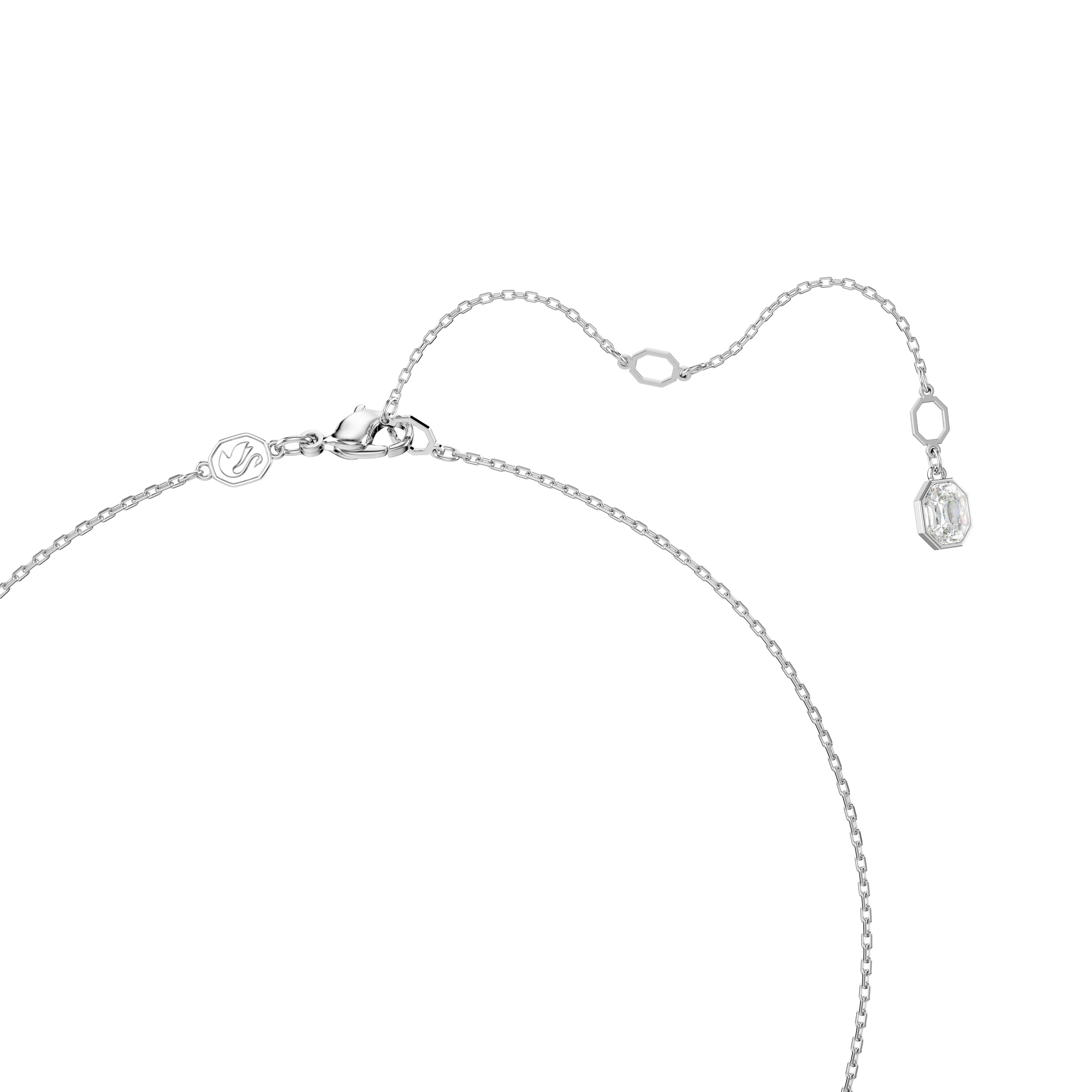 Swarovski Rhodium Dextera Pavé Necklace