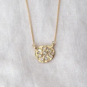 Symplegma Diamond Pendant