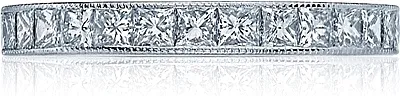 Tacori Channel-Set Princess Cut Diamond Band
