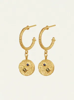 Temple of the Sun - Etna Earrings - Gold