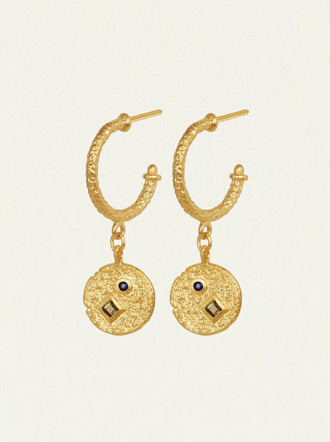 Temple of the Sun - Etna Earrings - Gold