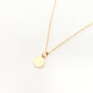 Teri Disc Charm Necklaces