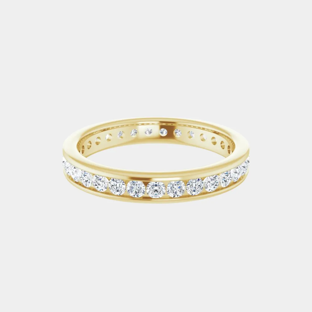 The Gold Channel Set Full Eternity