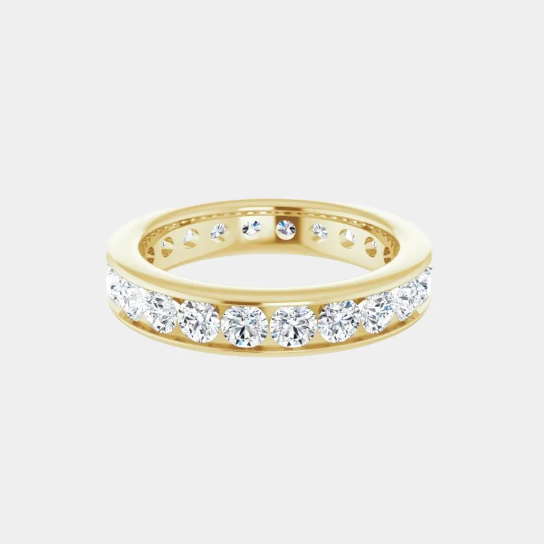 The Gold Channel Set Full Eternity