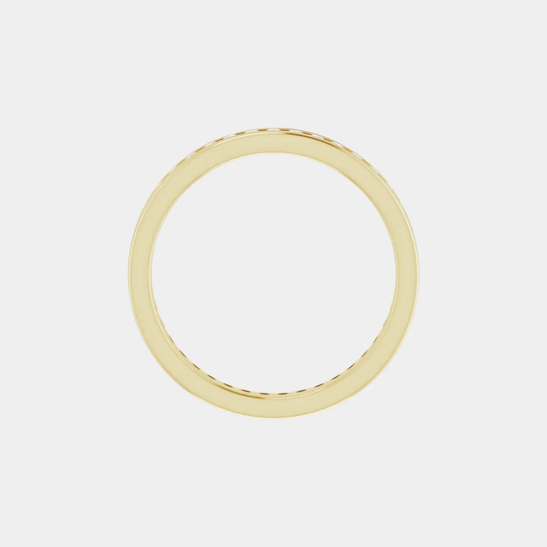 The Gold Channel Set Full Eternity