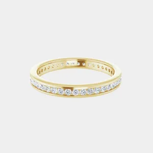 The Gold Channel Set Full Eternity