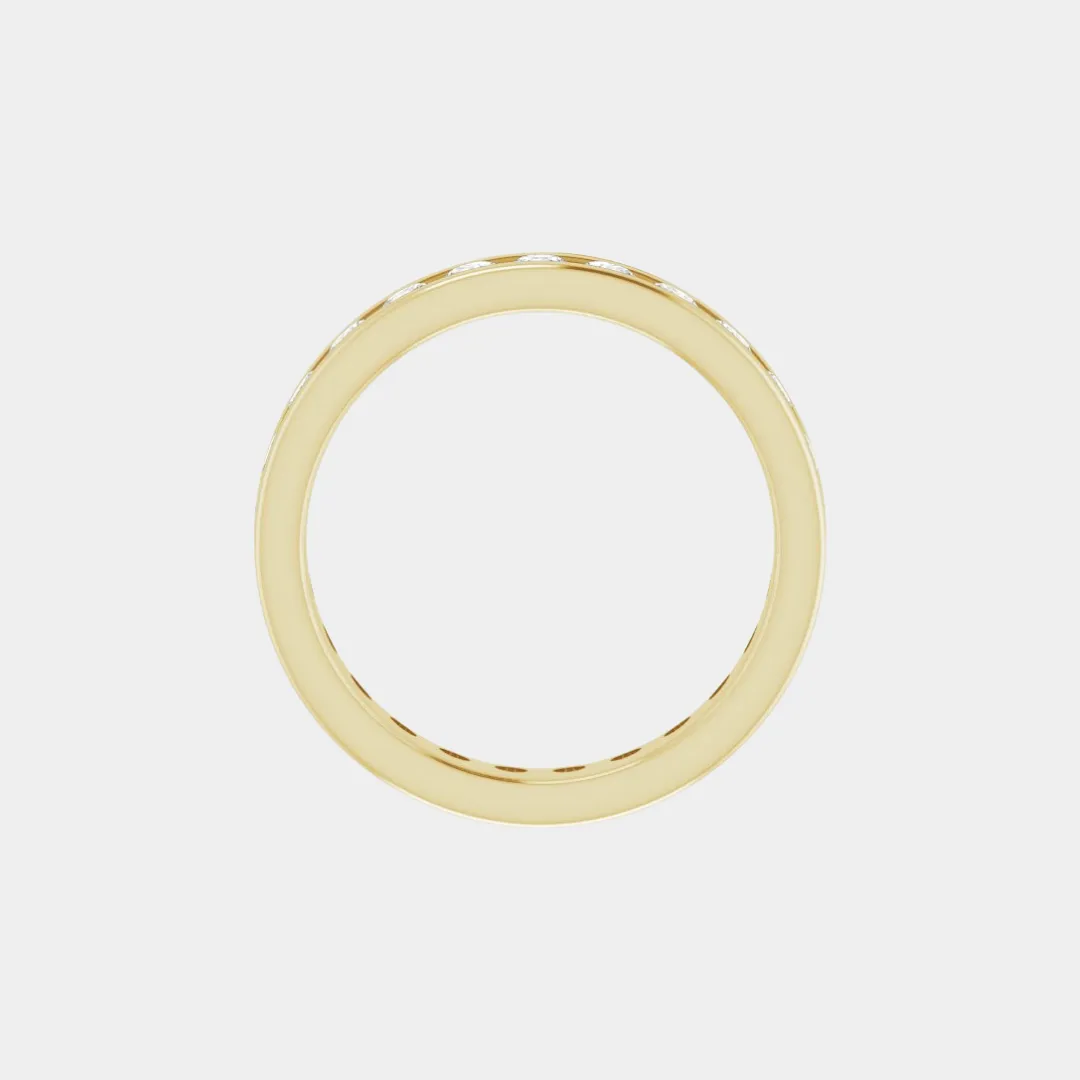 The Gold Channel Set Full Eternity