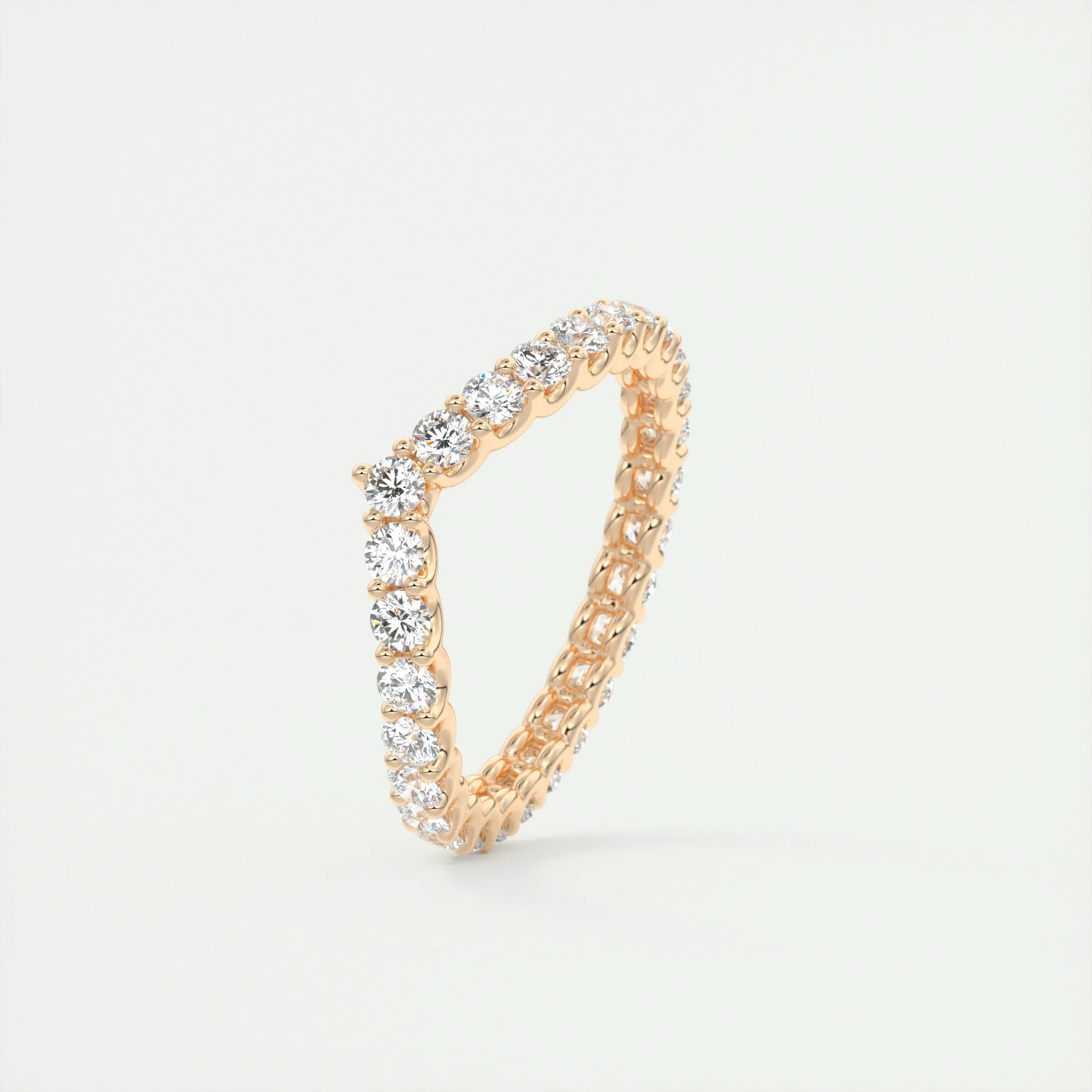 The Peaked Scallop Eternity 2.2mm