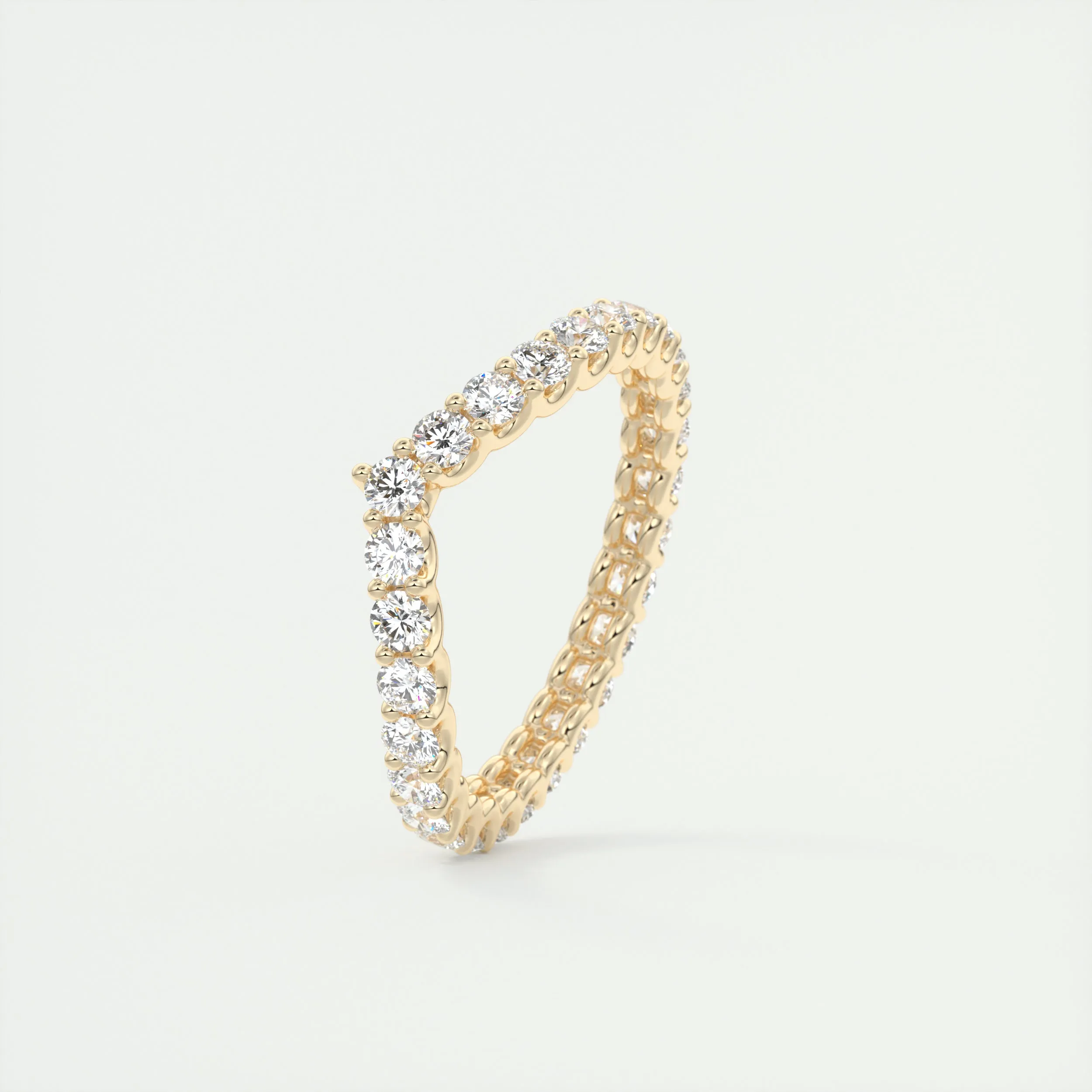The Peaked Scallop Eternity 2.2mm