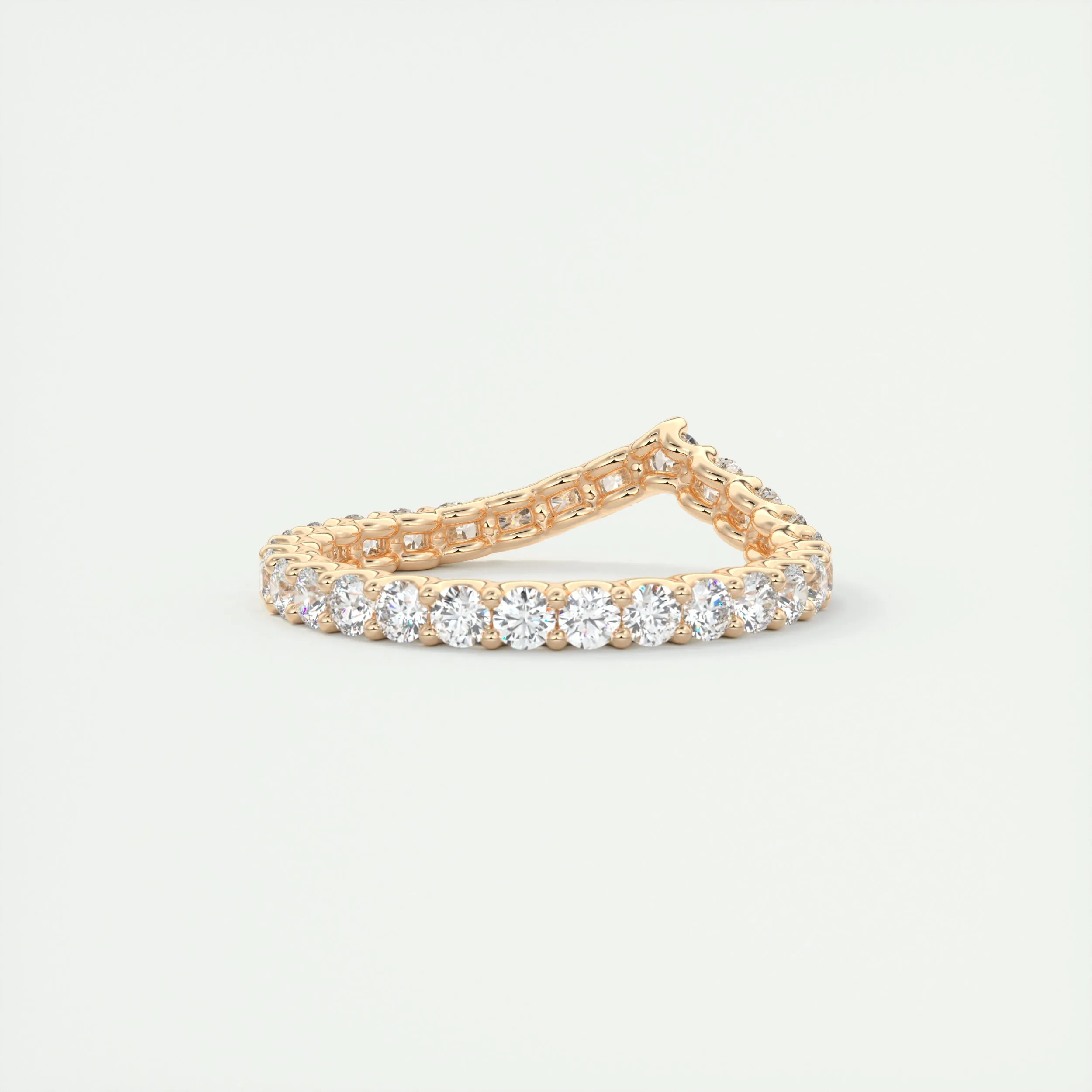 The Peaked Scallop Eternity 2.2mm