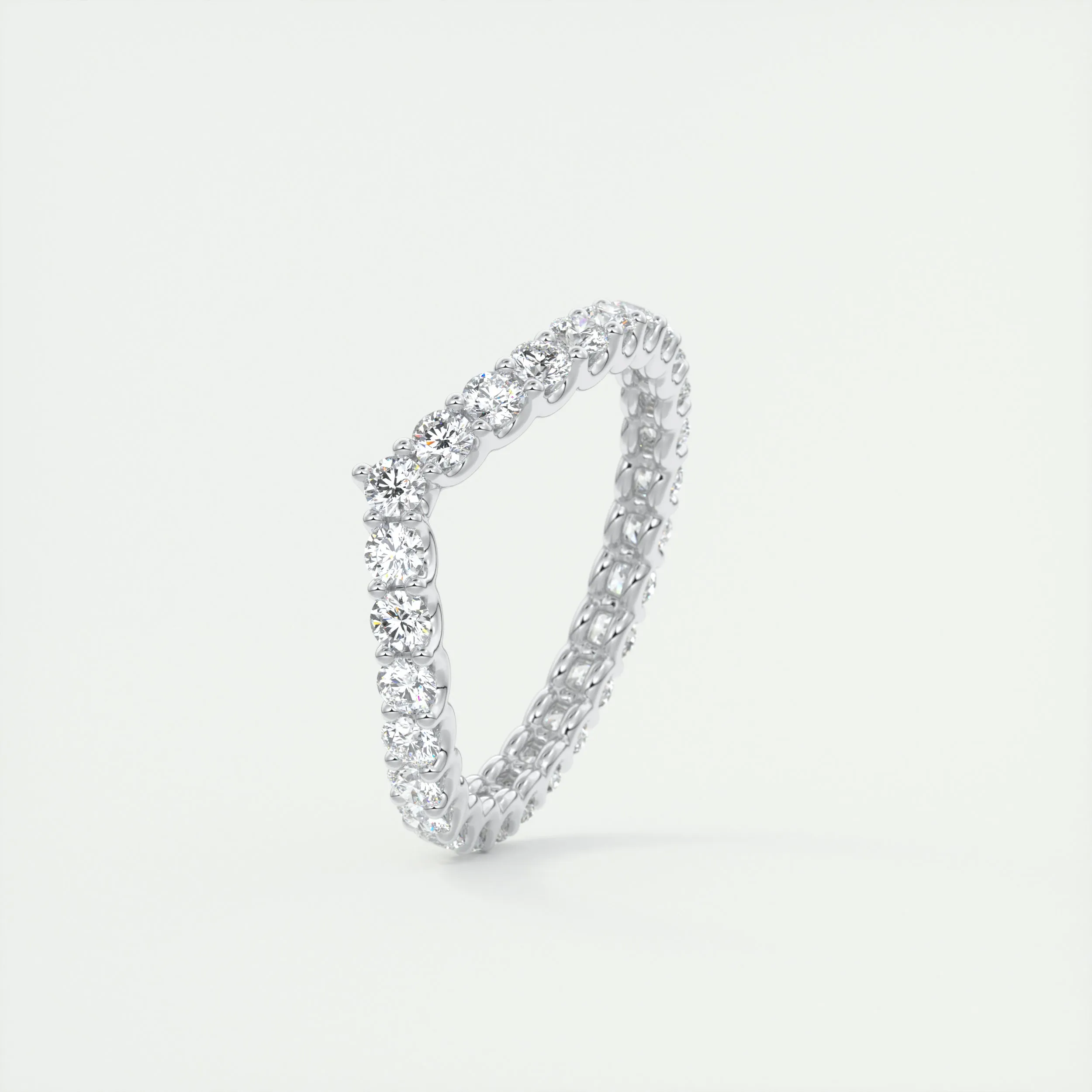 The Peaked Scallop Eternity 2.2mm